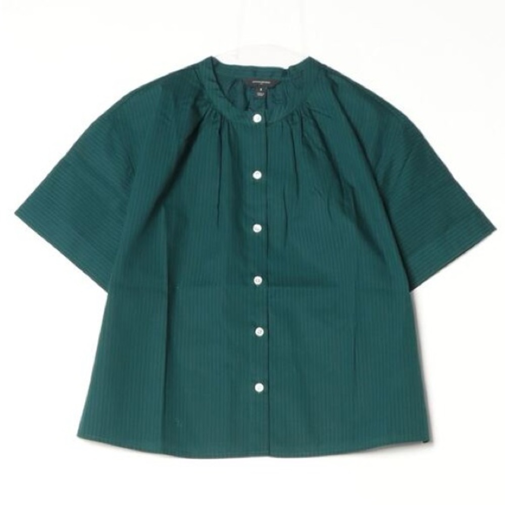 Banana Republic Factory Teal Casual Button Down Shirt
